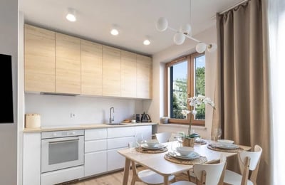 Vermietung einer neuen möblierten 3-Zimmer-Wohnung, 60 m², Krakau, Polen